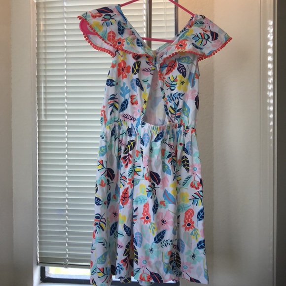 Nautica | GIRLS' FLORAL PRINTED JERSEY DRESS - Picture 7 of 13